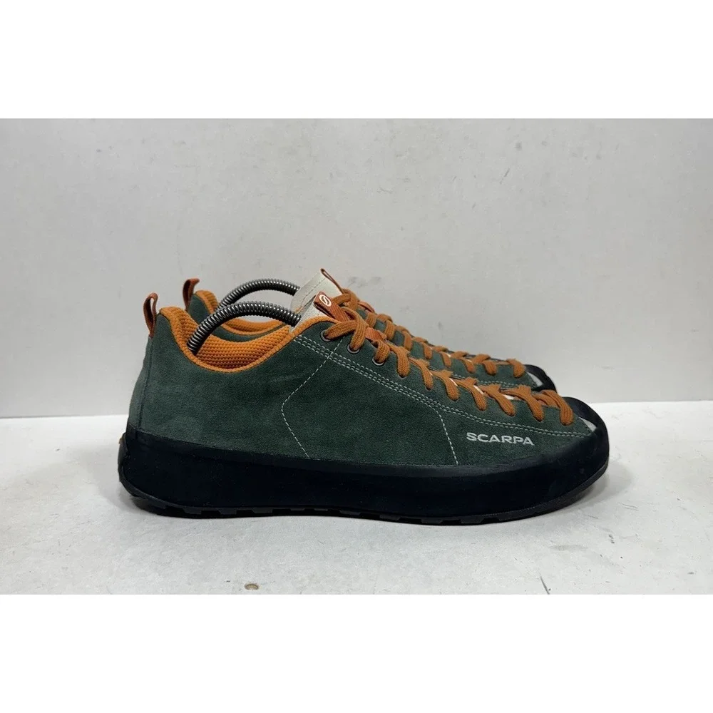 Scarpa Mojito Wrap Hiking Trail Shoes Men's Size 10.5 Green Orange